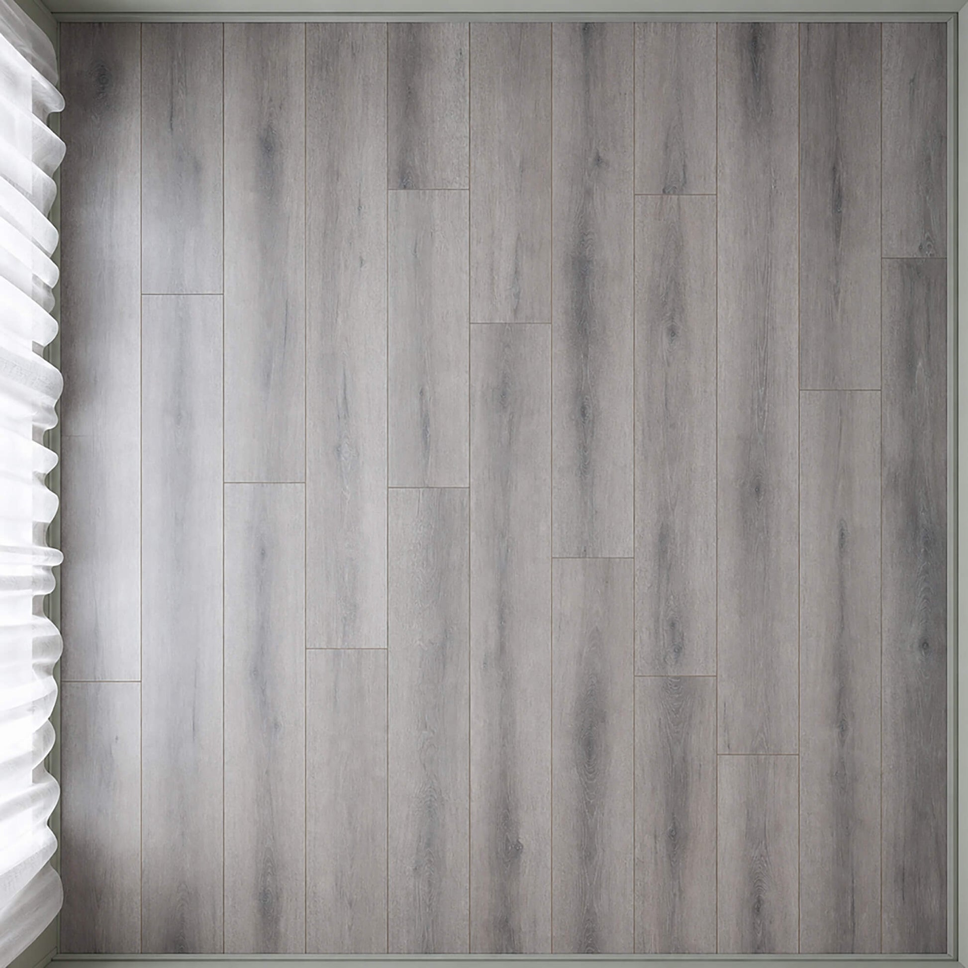 Elevated view of Harbour Oak Country laminate flooring.