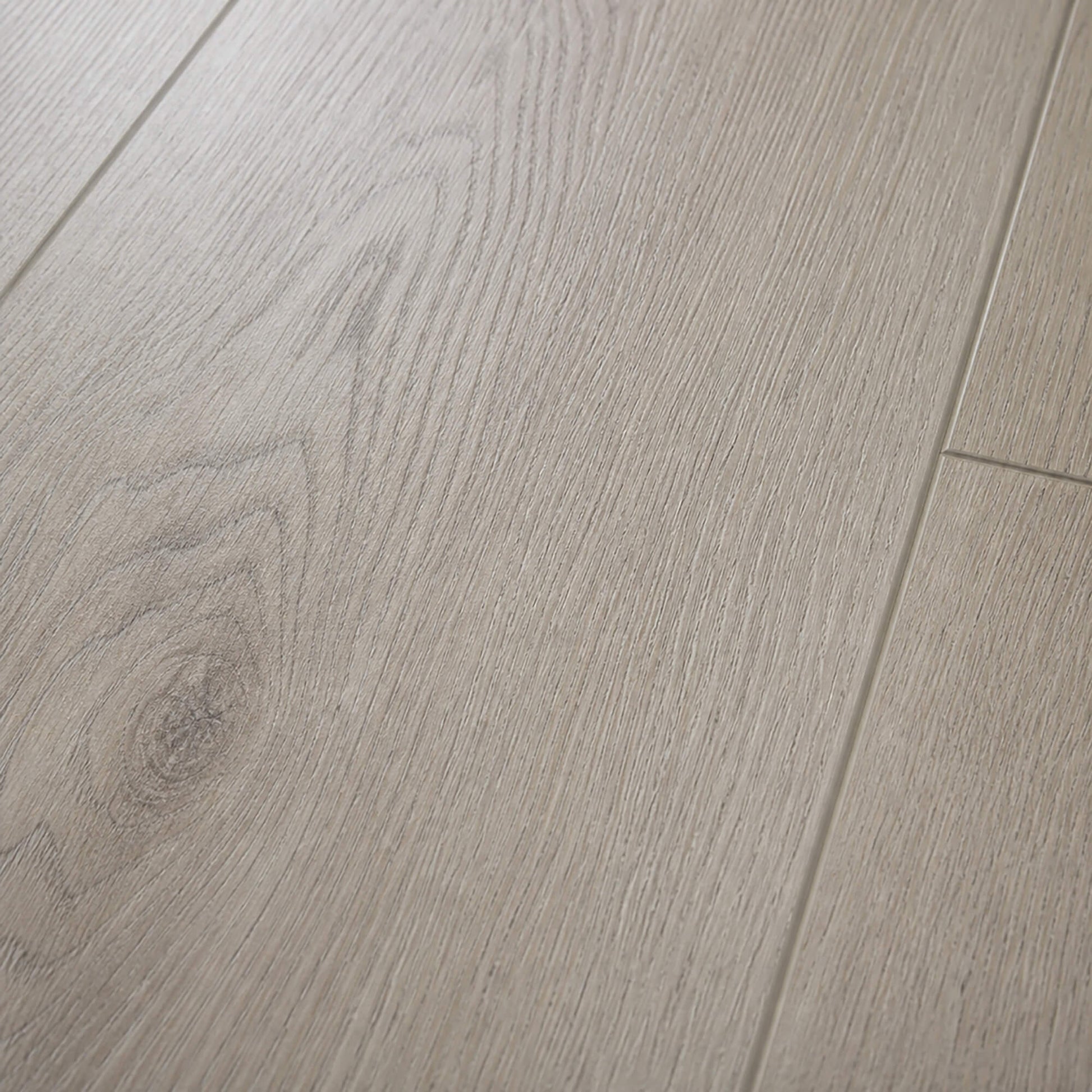 Close-up of the grain and texture of Marino Grey Rigid LVT flooring.