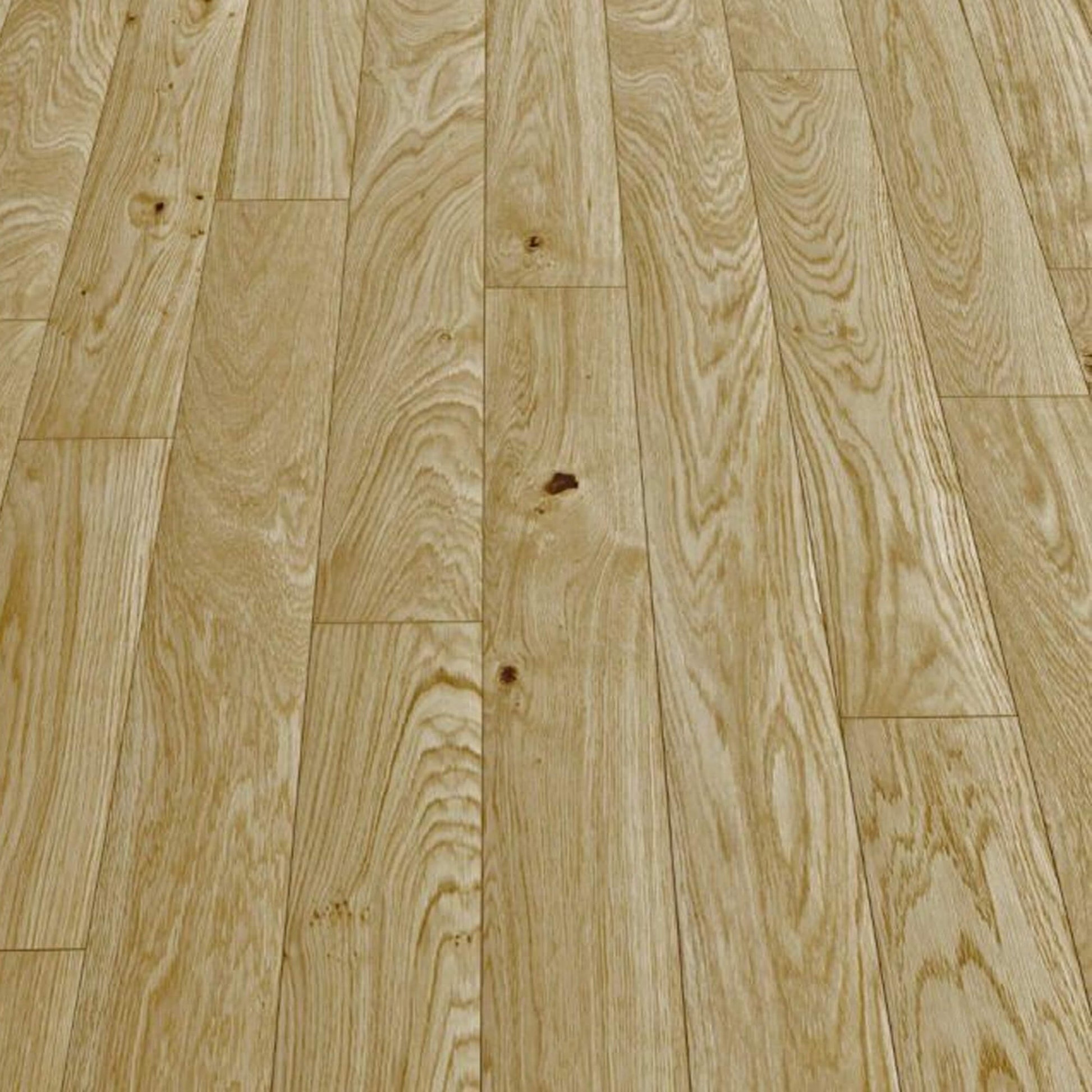Close-up of a Natural Oak UV Oiled Engineered Wood Flooring with visible grain and texture
