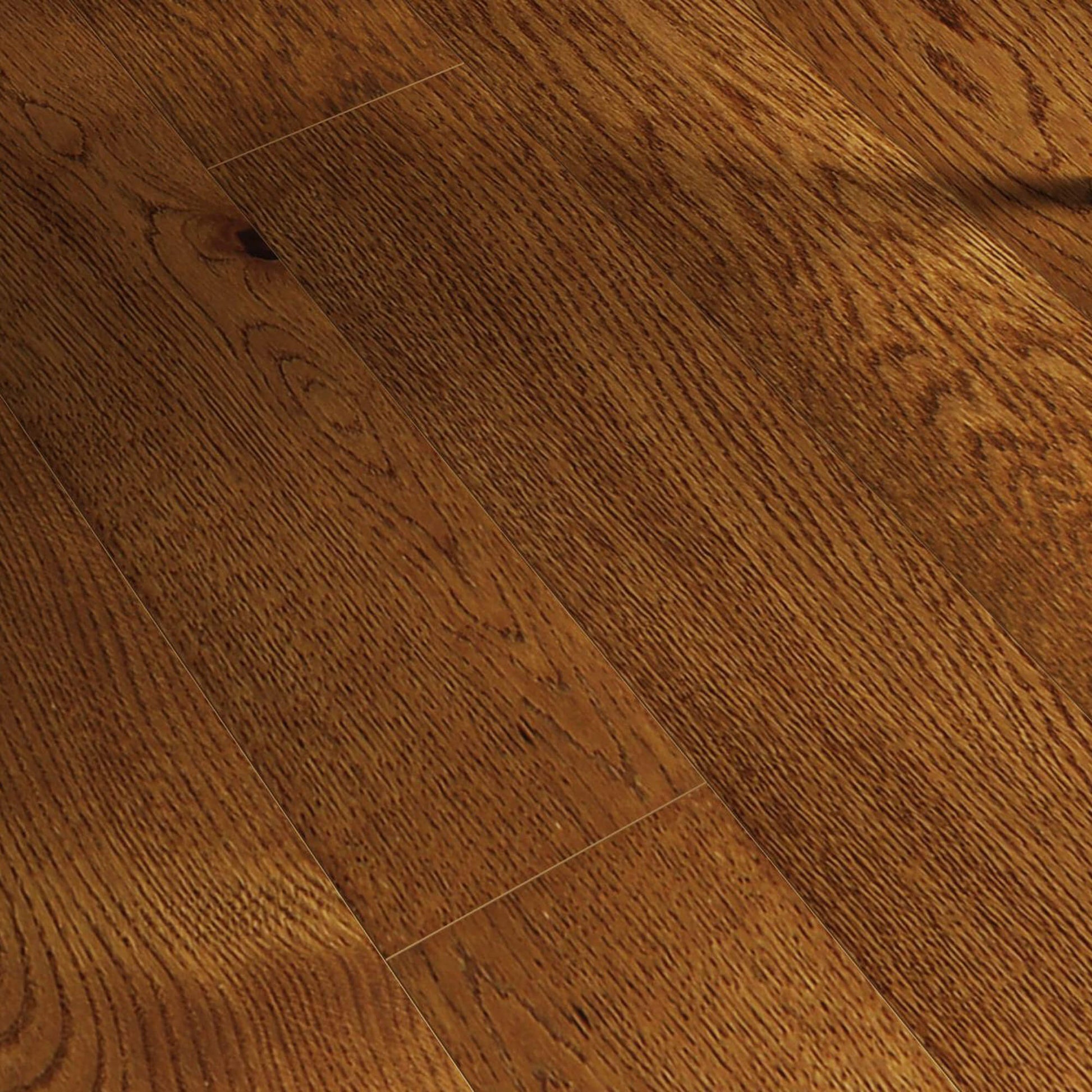 Close-up of Nutmeg Oak UV Oiled 125mm Engineered Wood Flooring