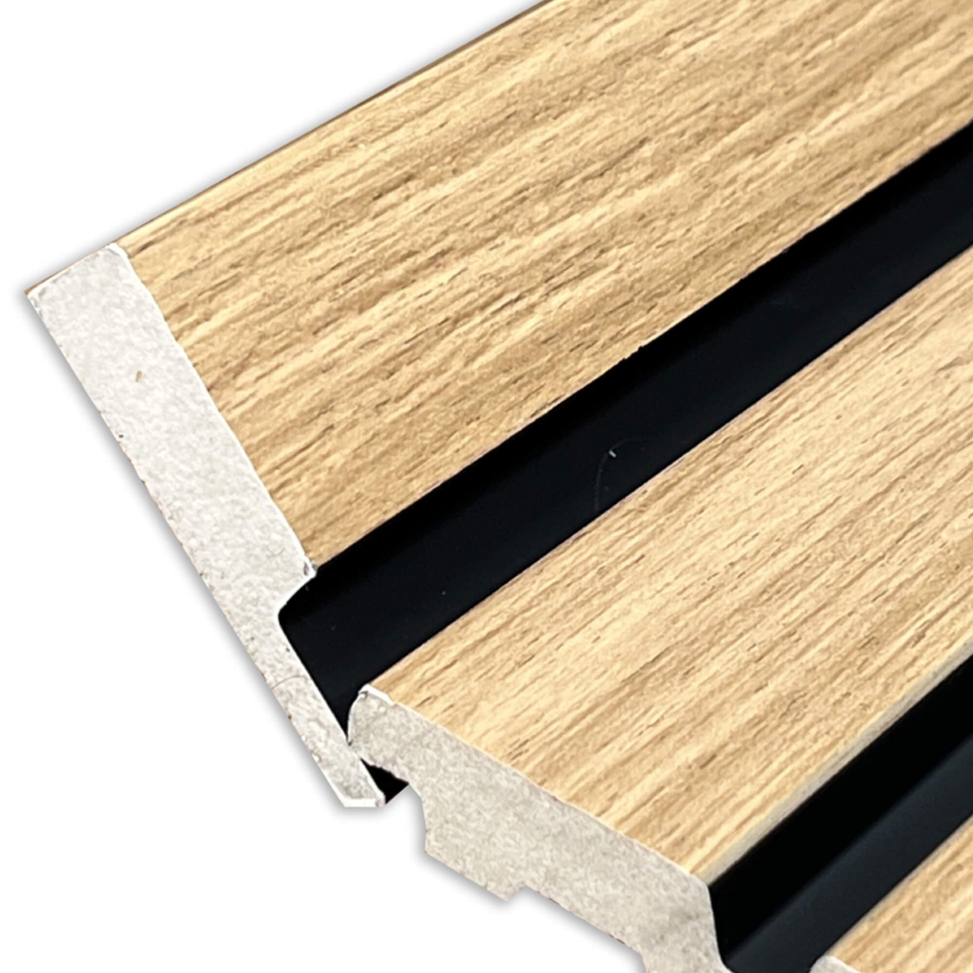 Oak Aqua Slatwall Right Trim