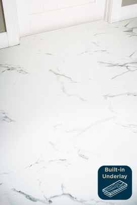 Bianco Marble - Rigid Vinyl Click