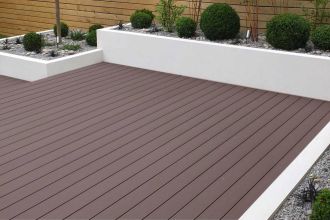 Coffee Composite Decking 3.6m Length