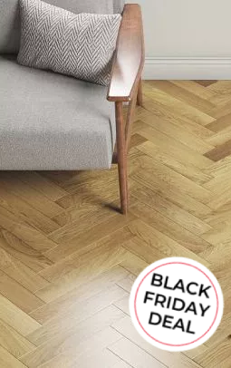 90mm Oak Herringbone